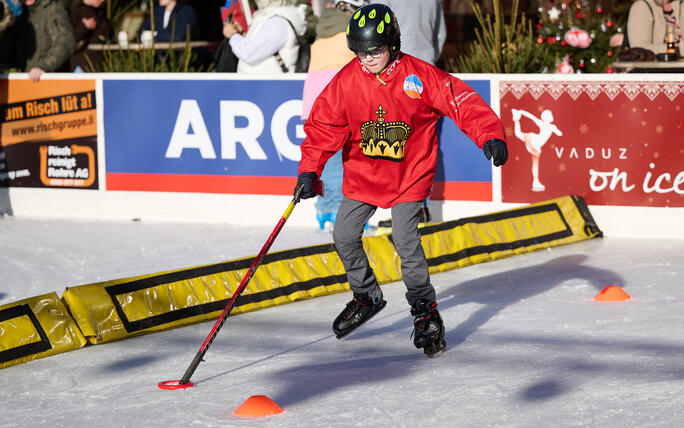 Eishockey-Schnupperkurs in Vaduz