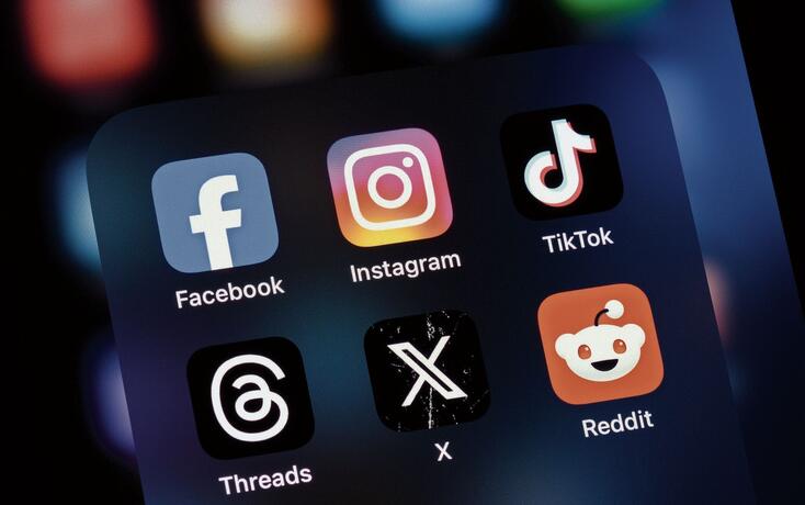 Social Media Platforms - Facebook, Instagram, TikTok, Threads, X, Reddit