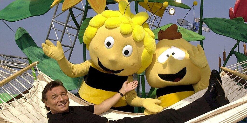 Die Trickfilmfiguren "Biene Maja" und "Willi" sind nicht ohne Karel Gott zu denken. Einen seiner grössten Erfolge feierte der tschechische Schlagerstar mit der Singleauskopplung der Titelmelodie zur Zeichentrickserie. Jetzt ist Karel Gott mit 80 Jahren gestorben. (Archivbild)