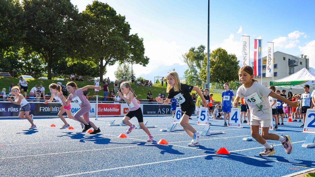 Liechtenstein Schaan Sportanlage Rheinwiese Schaaner Faescht