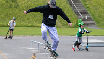 Eröffnung Skatepark Ruggell