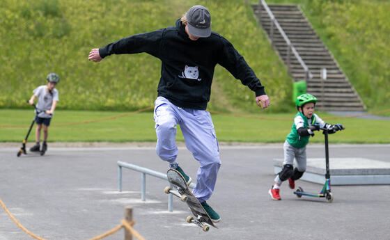 Eröffnung Skatepark Ruggell