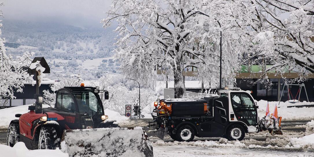 Schnee Unterland, Schaan, Vaduz