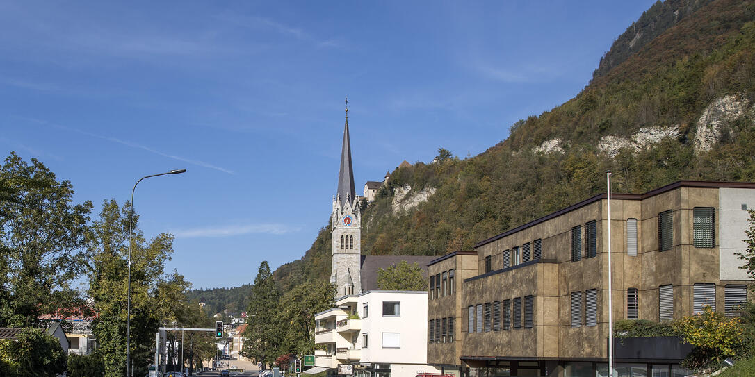 Geplante Busspur, Vaduz