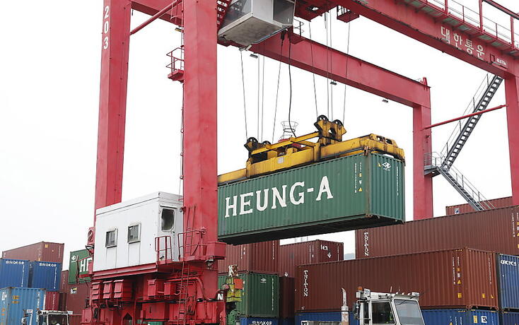 Das US-Defizit im Handel mit China ist im Juni gewachsen. (Archiv)