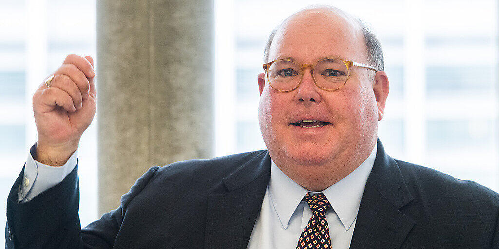 Der US-Botschafter für die Schweiz, Edward McMullen, hat am Freitag in einem Interview die guten Beziehungen der Vereinigten Staaten von Amerika zur Schweiz hervorgehoben. (Archivbild)