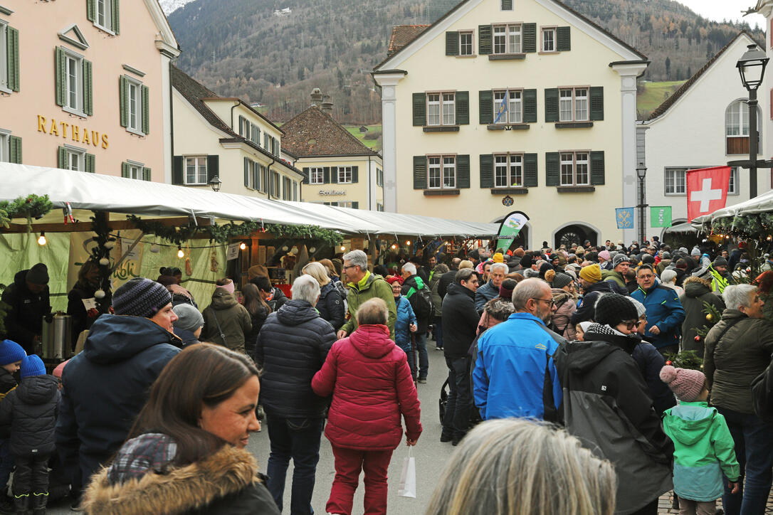 Weihnachtsmarkt in Mels