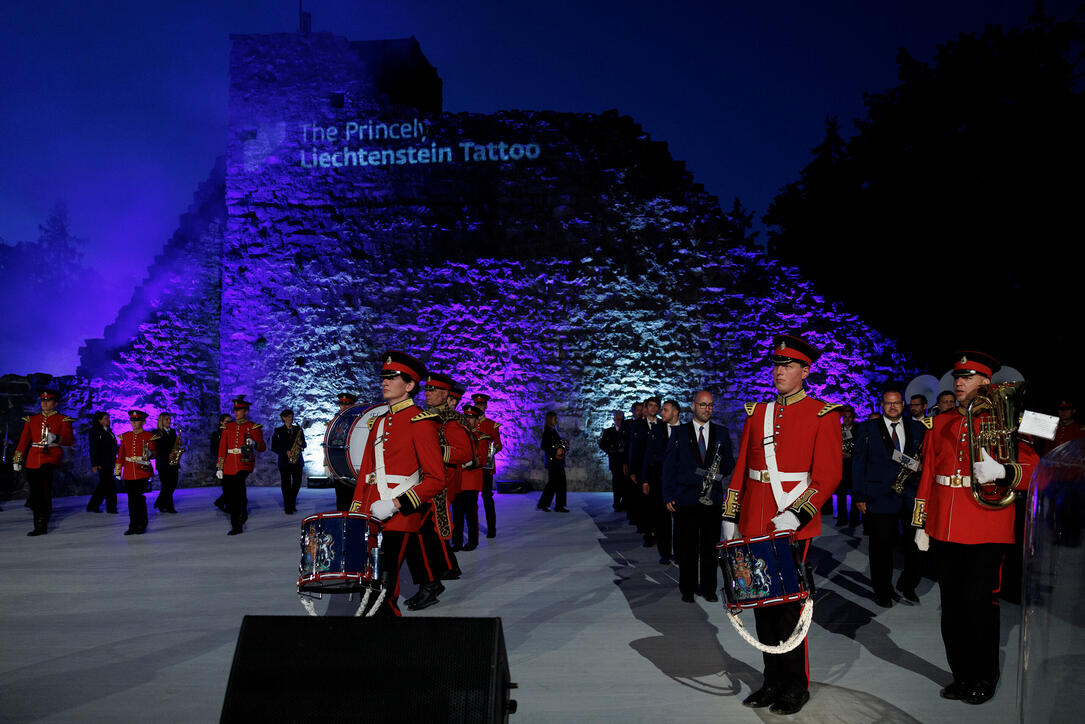 The Princely Liechtenstein Tattoo in Schellenberg