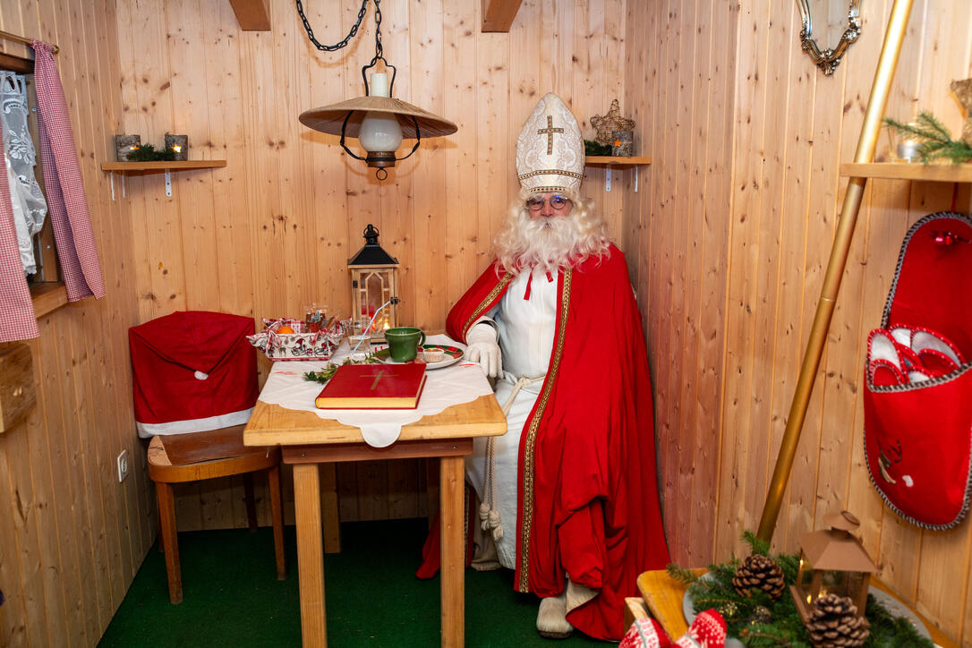 Nikolaus im Walde, Schellenberg (07.12.2024)