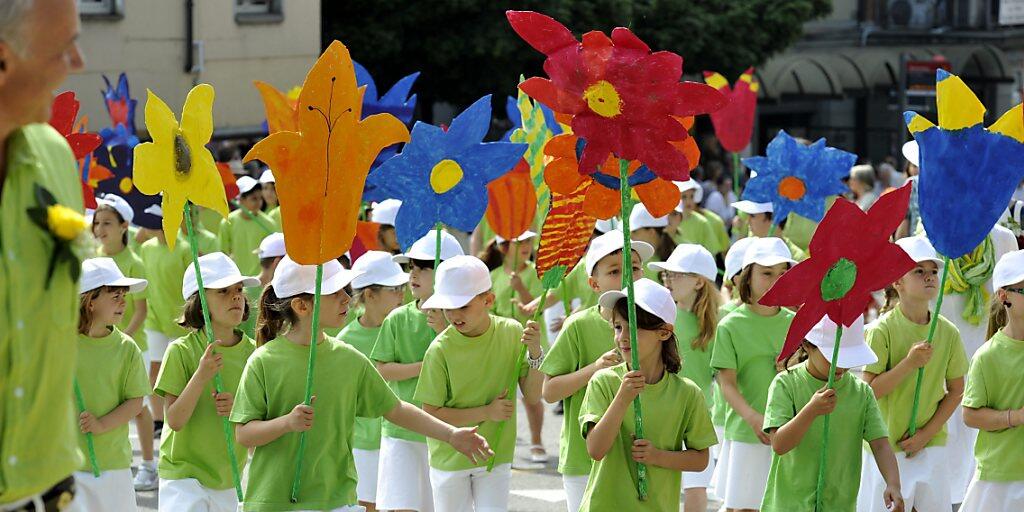 Nach langem Warten auf stabiles Wetter ist das St. Galler Kinderfest auf Mittwoch, 20. Juni angesagt (Archivbild)