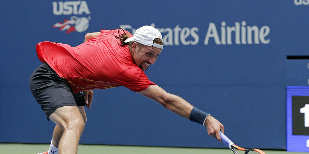 Tennys Sandgren gewann seine erste Partie an einem Grand-Slam-Turnier und trifft nun auf Stan Wawrinka