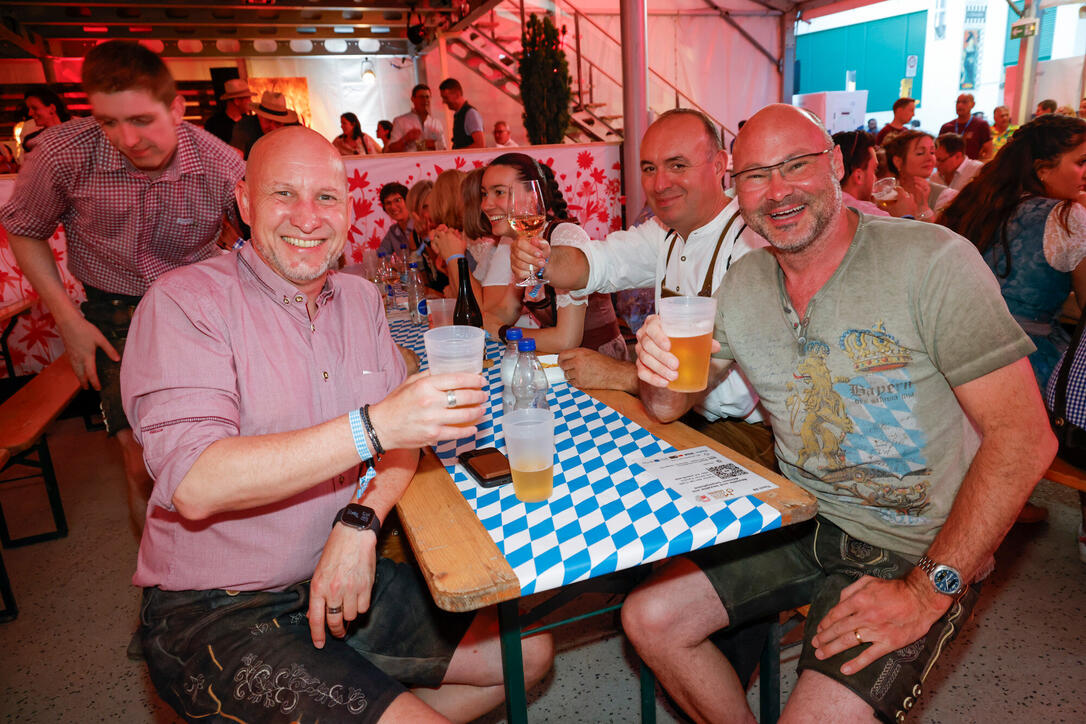 Auftakt zum 77. Verbandsmusikfest mit dem Bayerischen Abend in Vaduz