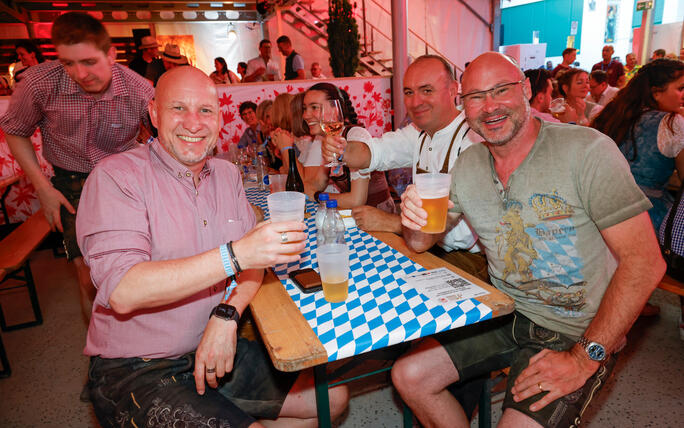 Auftakt zum 77. Verbandsmusikfest mit dem Bayerischen Abend in Vaduz