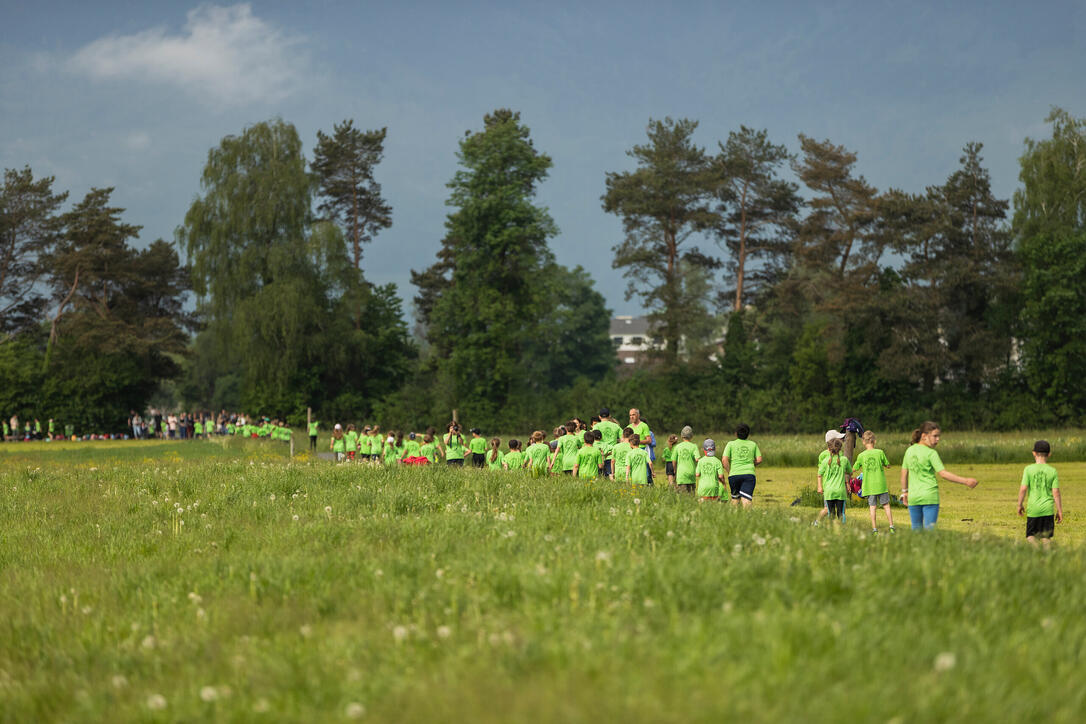 Sponsorenlauf der Primarschule Mauren