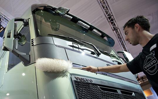 Volvo erreicht aufgrund der hohen Nachfrage Ergebnisverbesserung. (Archiv)