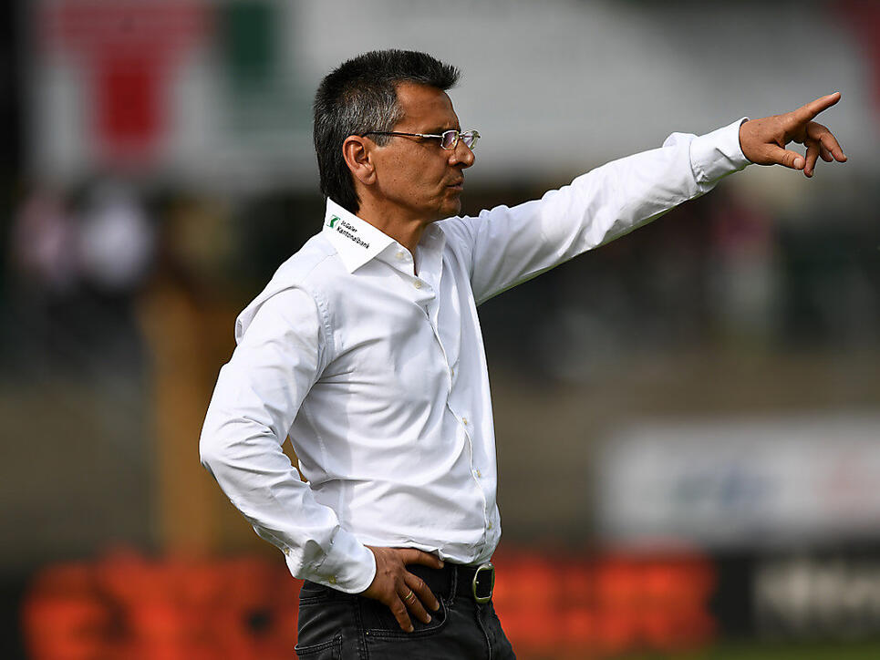 Boro Kuzmanovic bezog bei seinem Deb&uuml;t als Trainer des FC St. Gallen eine Niederlage