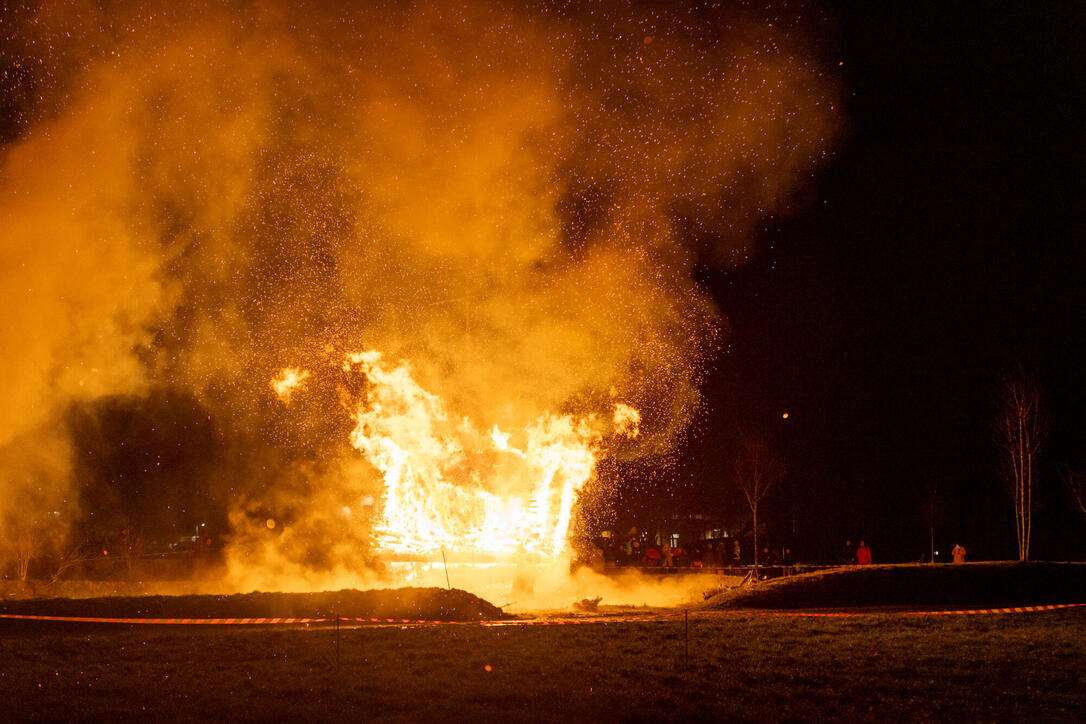 Funken Triesen mit Fackelumzug