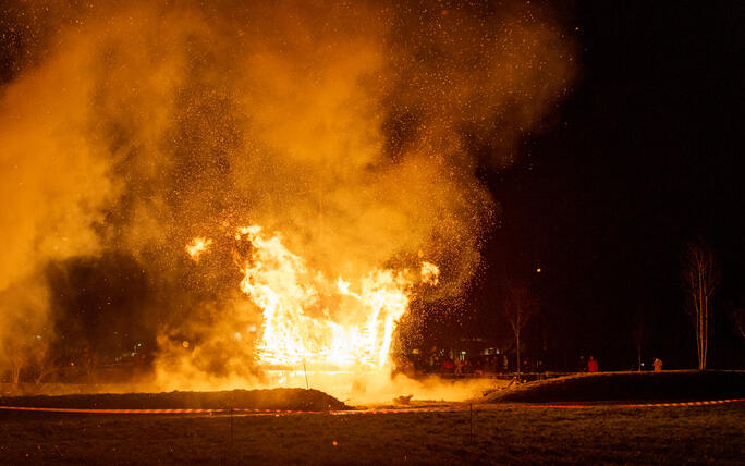Funken Triesen mit Fackelumzug