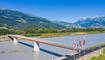 Eröffnung Langsamverkehrsbrücke Buchs Vaduz