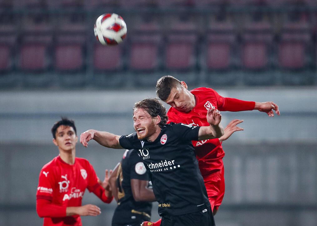 Liechtenstein Schweiz Fussball Challenge-League FC Vaduz - FC Thun