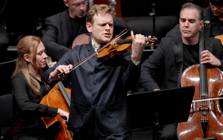 TAK Vaduzer Weltklassik Vaduz mit Geiger Sebastian Bohren und M&uuml;nchener Kammerorchester.