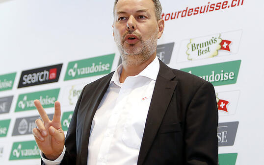 Olivier Senn im Mai 2017 in seiner damaligen Funktion als Generaldirektor der Tour de Suisse