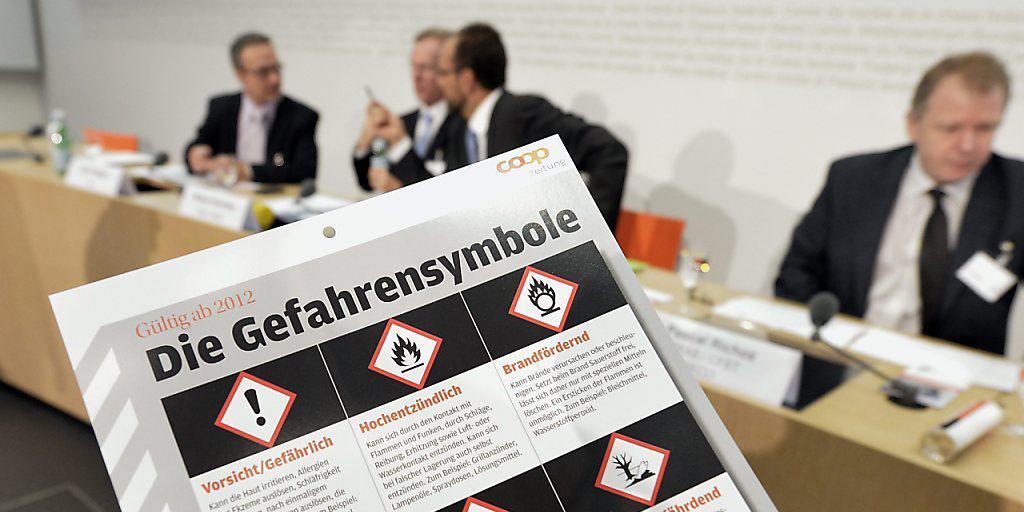 Die neuen Gefahrensymbole sind ab Juni verbindlich (Archiv)
