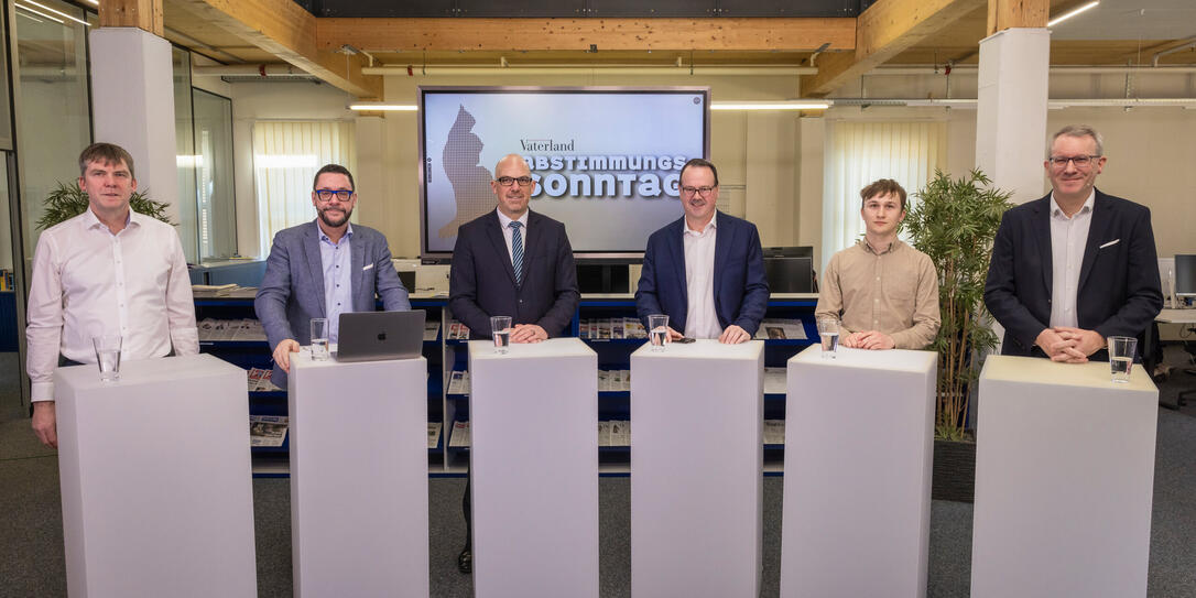 Volksabstimmung Elefantenrunde in Vaduz