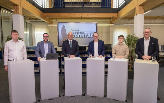 Volksabstimmung Elefantenrunde in Vaduz