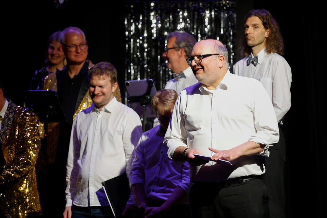 Jubil&auml;umskonzert des Young Unlimited Chors im Gemeindesaal von Mauren.