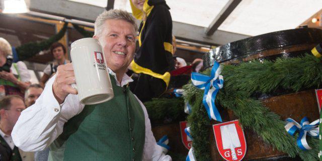 Münchens Oberbürgermeister Dieter Reiter eröffnet das Oktoberfest