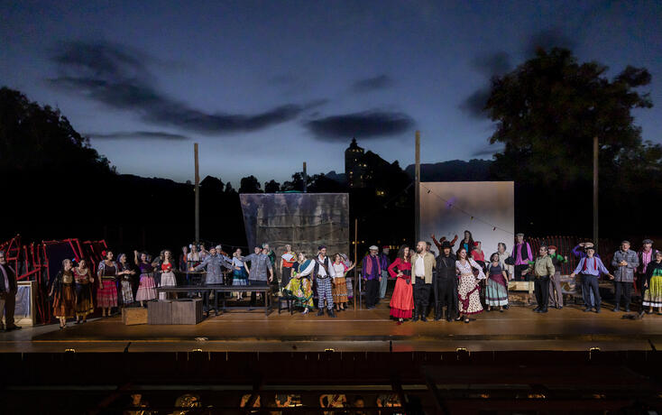 Oper Carmen in Buchs