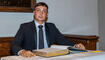 Eintragung in das Goldene Buch auf Schloss Vaduz (26.09.2025)