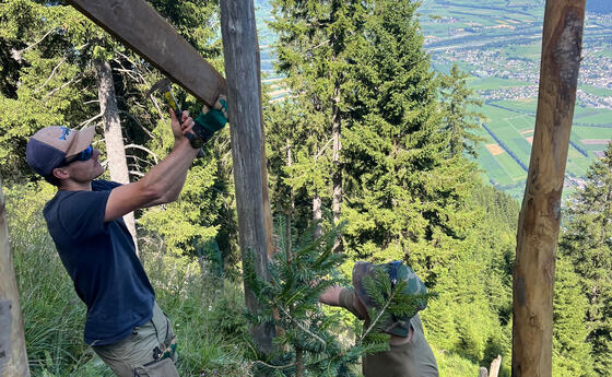 Bergwaldprojekt Matonahütte Schaan (10.07.25)