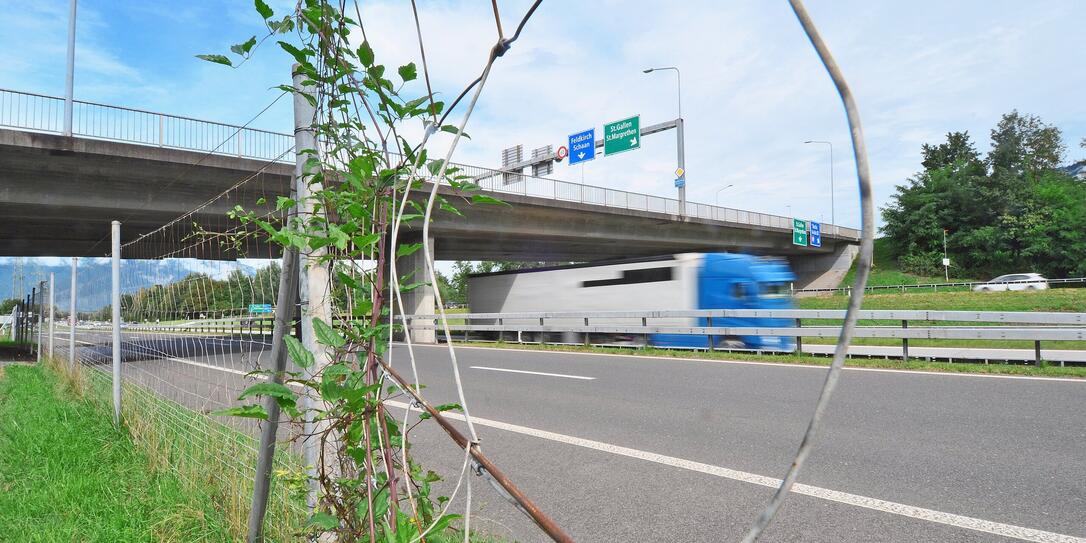 Nationalstrassenprojekt Buchs SG Autobahn A13