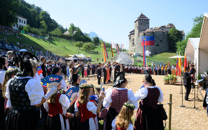 Staatsfeiertag 2026: Staatsakt auf der Schlosswiese (15.08.2026)