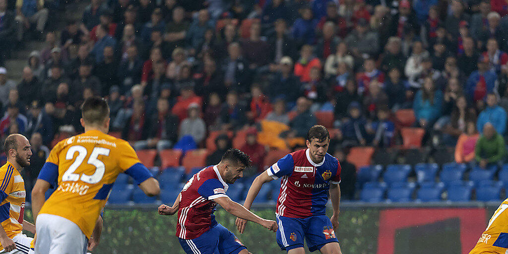 Der 17. Saisontreffer des neuen Torschützenkönigs: Albian Ajetis 2:1 für den FC Basel