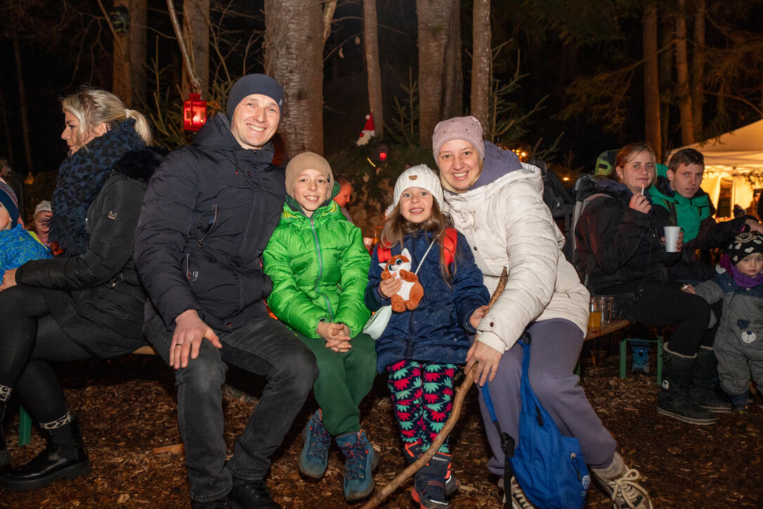 Nikolaus im Walde, Schellenberg (07.12.2024)