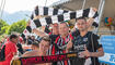 Eintracht Frankfurt Fans im Städtle Vaduz