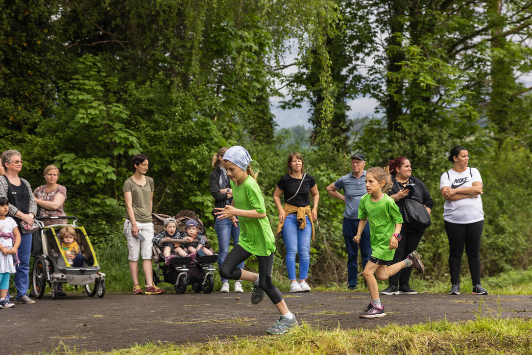 Sponsorenlauf der Primarschule Mauren