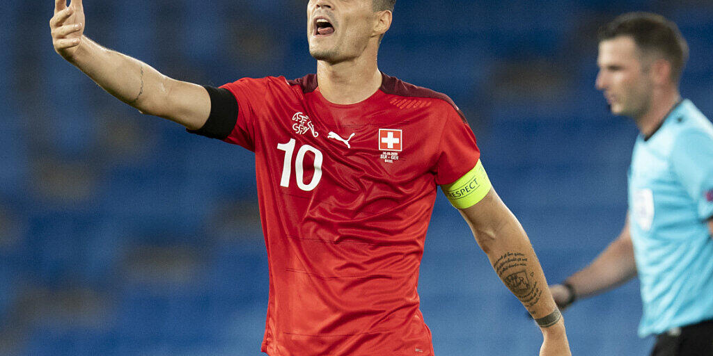 Fordert viel von sich und von seinen Teamkollegen: Granit Xhaka ist sowohl in der Schweizer Nationalmannschaft als auch bei Arsenal eine Führungsfigur Fordert viel von sich und von seinen Teamkollegen: Granit Xhaka ist sowohl in der Schweizer Nationalmannschaft als auch bei Arsenal eine Führungsfigur