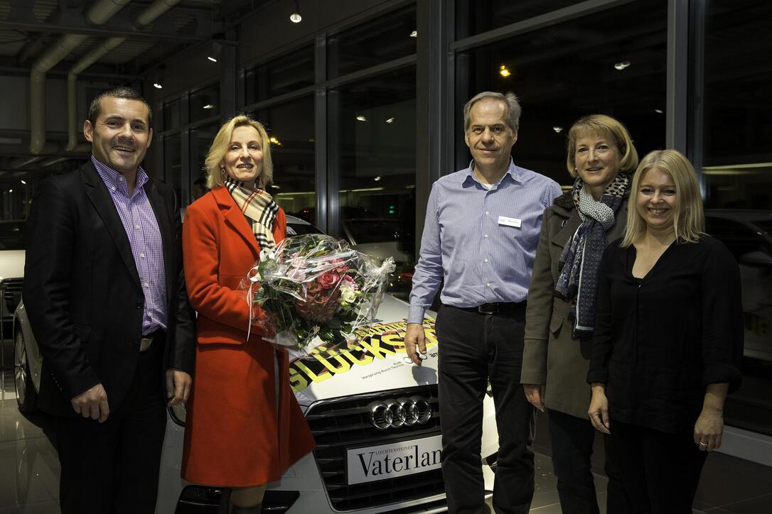 Glückslos Verlosung 2014 in Vaduz