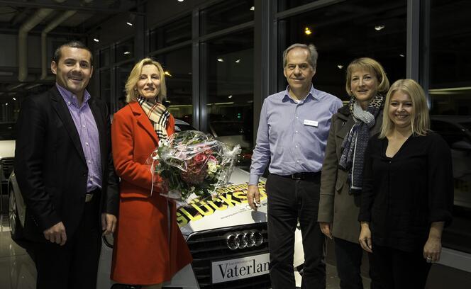 Glückslos Verlosung 2014 in Vaduz