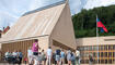 20180621 Eröffnungsfeier der barrierefreien Sehenswürdigkeiten-Tour durch Vaduz - Ansprachen Ewald Ospelt (Bürgermeister), Germar Islitzer (Vorstand Behindertenverein??)_Nils Vollmar