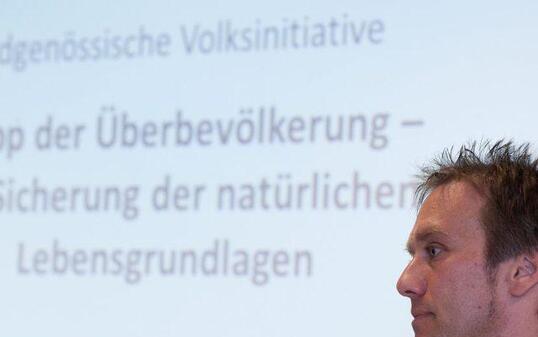 Andreas Thommen vom Ecopop-Initiativkomitee (Archiv)