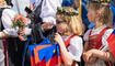 Feierlichkeiten zum Jubiläum bei der alten Rheinbrücke Vaduz–Sevelen