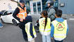 Verkehrsaktion &laquo;Schulanfang 2026&raquo; der Landespolizei in Schaan.