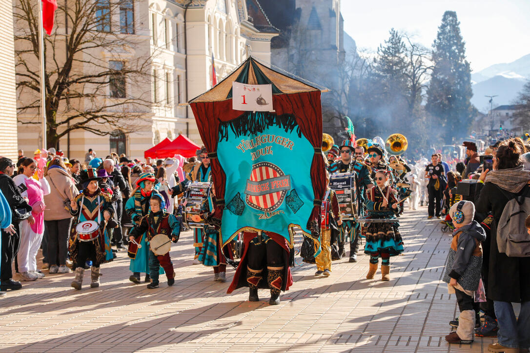 Fasnachtsumzug in Vaduz