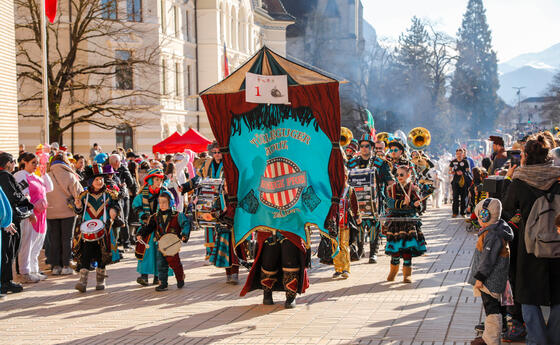 Fasnachtsumzug in Vaduz