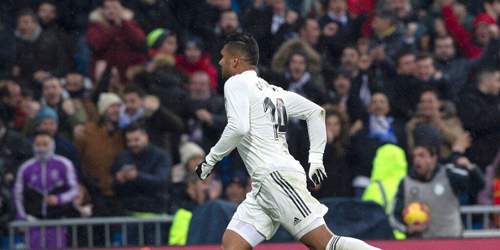 Casemiro ebnete Real Madrid dank einem herrlichen Weitschuss zum 1:0 den Sieg gegen den FC Sevilla